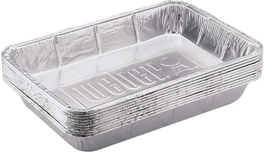 Weber Drip Pan L Silver Pack of 10
