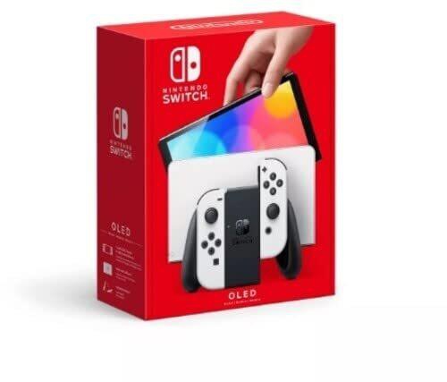 Nintendo Switch Oled Model with White Joy-Con