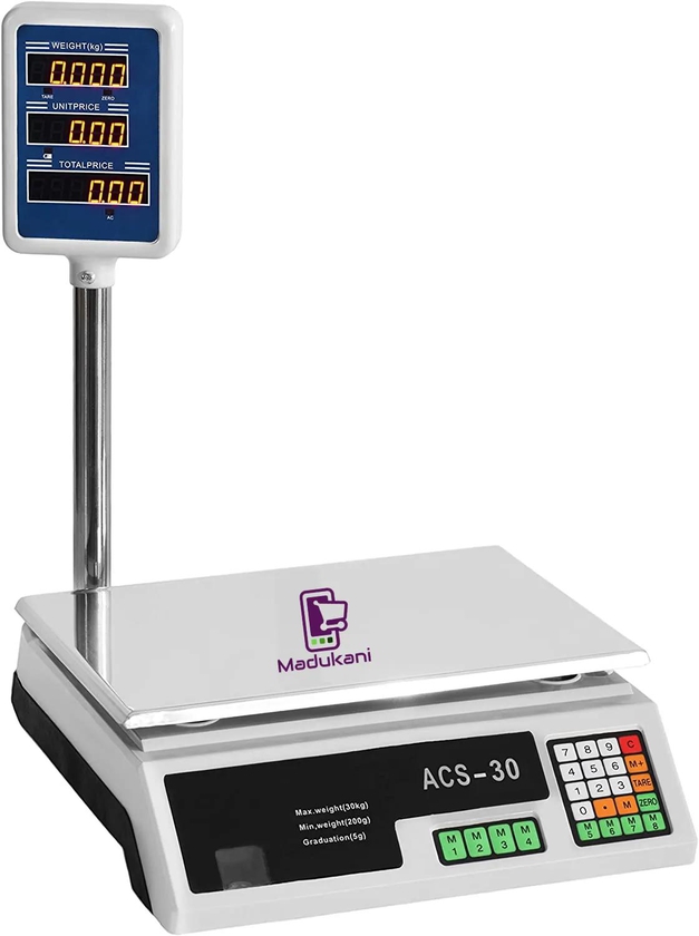 Acs 30 30kg Digital Weighing Scale