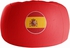 احصل على بين باج ووتر بروف علم اسبانيا فلامنجو، 90×70 سم - احمر مع أفضل العروض | رنين.كوم