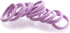 10 Medium Purple Elastic Hair Ties