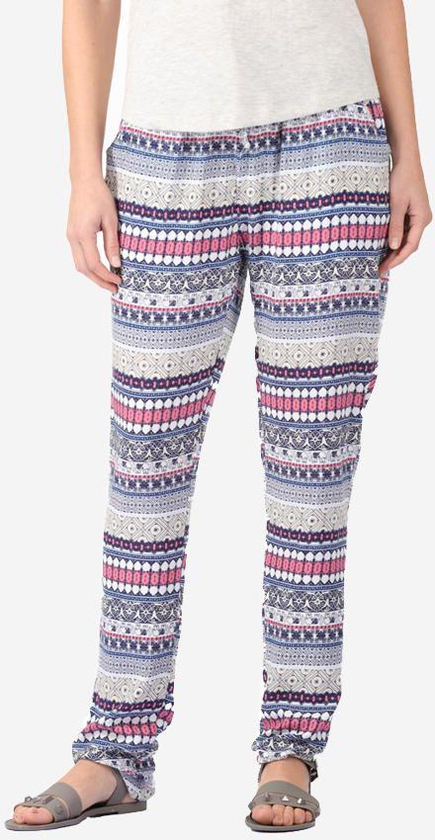 Ravin Aztec Slip On Pants - Multicolour