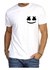 Pocket MARSHMALLOW Polo Tshirt ROUNDneck -- White