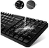 رابو لوحة مفاتيح متوافقة مع بي سي و لابتوب - X1800S