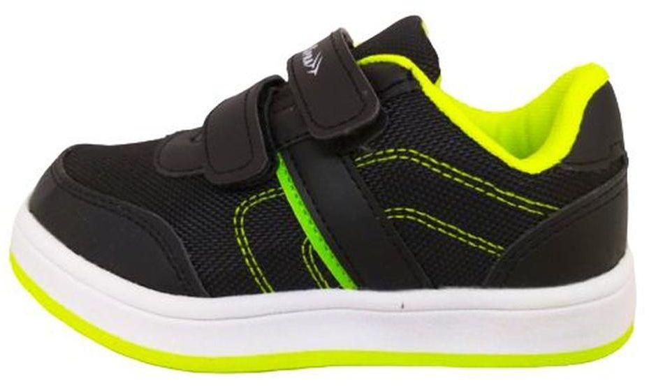 Jack spra Black & Green Fashion Sneakers For Unisex Kids