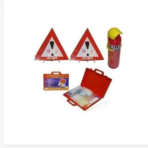 Generic Complete Car Life SaverBe prepared for accidents. Warn others about hazards on the roads. Fight fires. safety first