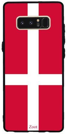Thermoplastic Polyurethane Protective Case Cover For Samsung Galaxy Note 8 Denmark Flag