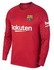 2017/18 FC Barcelona Stadium Goalkeeper Men's Long-Sleeve Football Shirt