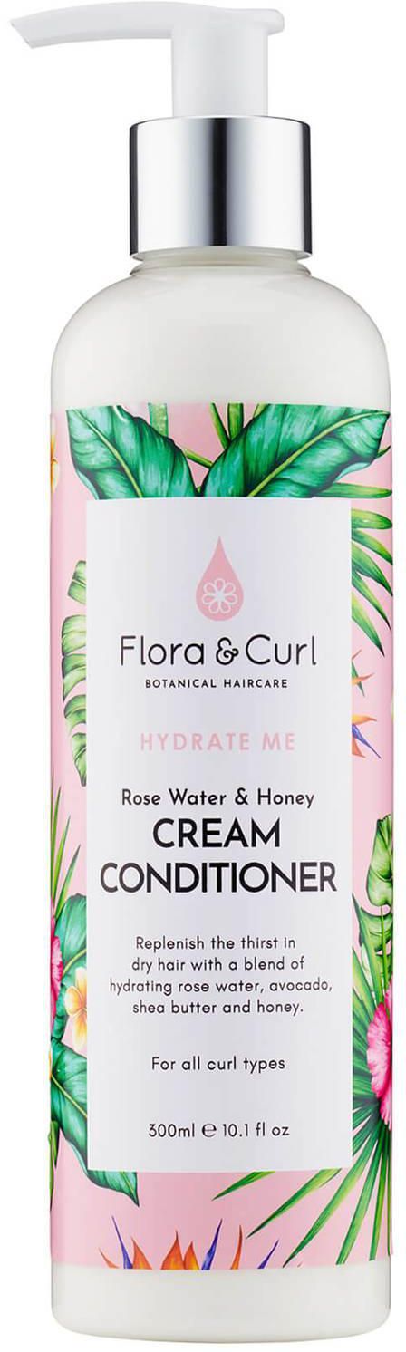 Flora & Curl Rose Water & Honey Cream Conditioner 300ml