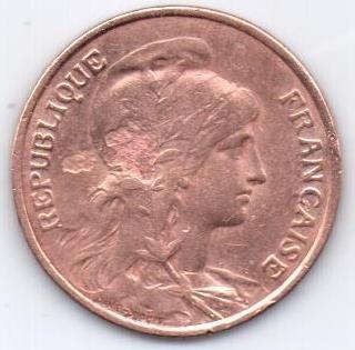 5 سنت فرنسا 1916