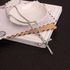 Men Cross Pendant Chain Necklace - Silver