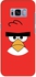 Stylizedd Samsung Galaxy S8 Plus Slim Snap Case Cover Matte Finish - Red - Angry Birds