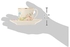 طقم قهوة بورسلين 12 بتصميم ازهار صغيرة قطعة من روزا اف ام