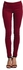 Red Skinny Trousers Pant For Women
