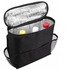 Car Organizer - Thermal Bag With Mesh Pockets & Tissue Holder