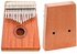 بيانو كاليمبا سانزا محمول يتضمن 17 مفتاح من باسنان هيكل من المعدن الخام وبنية من الخشب عالي الجودة، تصميم يعزف عليه بالابهام مع حقيبة كتف مثالية للاطفال وكهدايا رائعة، 2724678945507