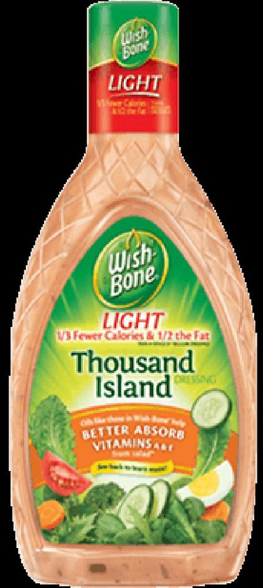 Wish Bone Light Thousand Island Salad Dressing 237ml