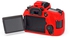 Easy Cover Silicon Cover For Canon 80D - RED