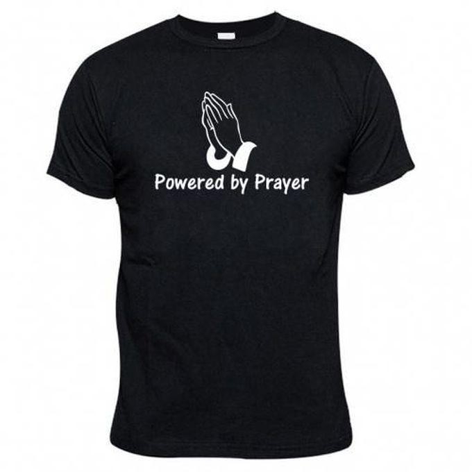 Mauton Powered By Prayer TShirt - Black