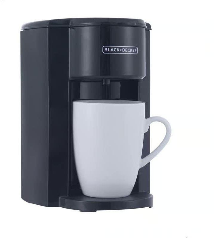احصل على صانع قهوة بلاك اند ديكر، 350 وات، وعاء مج، DCM25N-B5 - اسود مع أفضل العروض | رنين.كوم