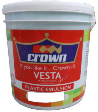 Crown Paint Economy Vesta Emulsion Cream 4l price from copia in Kenya ...