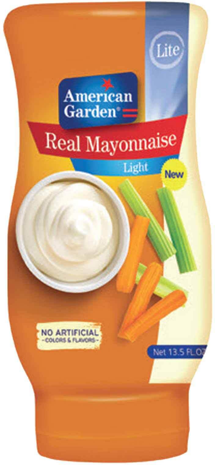 American garden mayo squeeze light 400ml