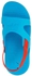 Nabaiji Kids' Pool Sandal Slap 100 Basic- Blue Red