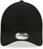 New Era League Essential 9Forty New York Yankees Men's Strapback Cap - Black