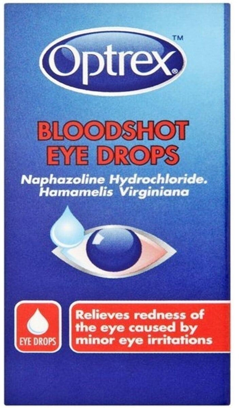 Optrex Bloodshot Eye Drops, 10ml