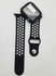 Band Silicon Strap Replacement & Case 2 In 1 For Apple Watch - 44mm - White/Black
