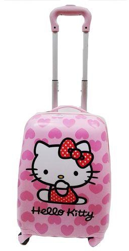 The party station 20160811 - Kitty School Bag - 18” - Pink