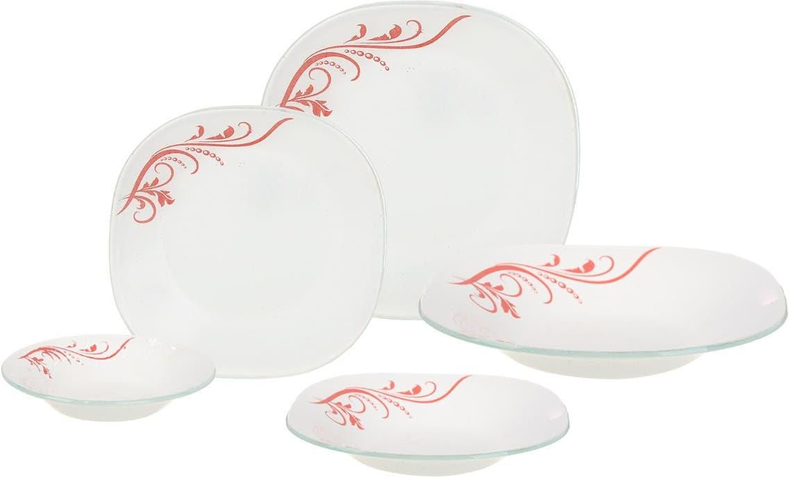 Get Arco Glass Arco Pyrex Dinner Set, 20 Piece - White with best offers | Raneen.com
