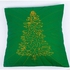 Ebda3 Men Masr Handmade Christmas Tree Cushion - Green