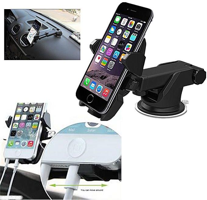 Image result wey dey for Generic Universal 360Â°Rotation Automatic Locked Car Phone Holder Bracket Stand Windshield Mount For GPS Mobile Phone Holder
