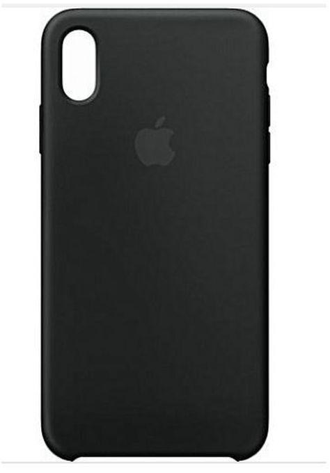 Iphone XR Silicon Back Case - Black