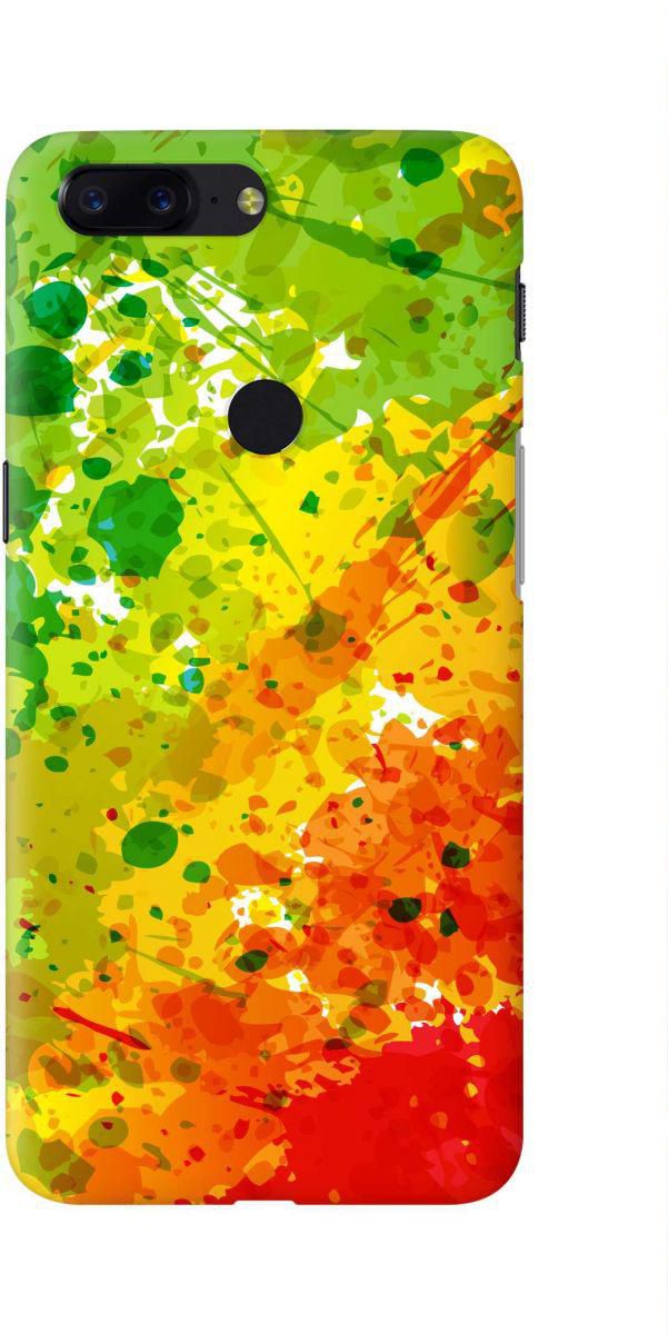 Stylizedd OnePlus 5T Slim Snap Basic Case Cover Matte Finish - Tropical Splash
