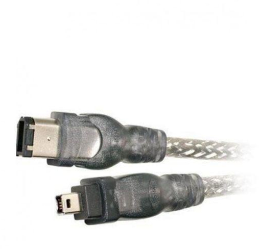 Belkin IEEE 1394 4-Pin/6-Pin 400 Mbps FireWire Cable - 1.8M