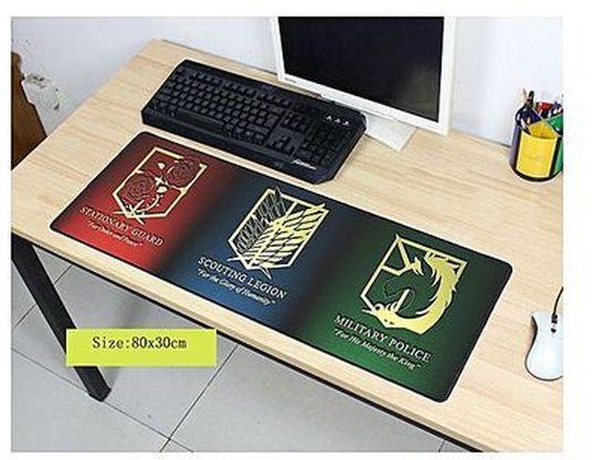 Attack On Titan Mousepad 800x300mm Pad To Mouse Cute Computer Mouse Pad Anime Gaming Padmouse High Quality Gamer To Mouse Mats