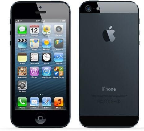 Apple iPhone 5 with FaceTime - 16GB, 4G LTE, Black & Slate