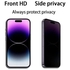 IPhone 14 Pro Max (6.7 Inch) Privacy Tempered Glass Screen Protector