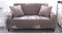 غطاء حماية للأريكة بتصميم سادة بني 90 x 140سنتيمتر