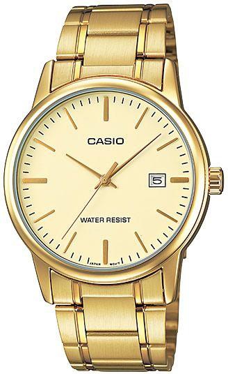 Casio for Men Analog MTP-V002G-9AUDF Stainless Steel Watch