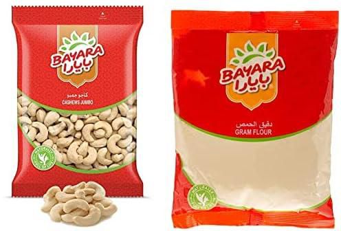Bayara Cashew Kernels 400g & Gram Flour 400g