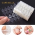 Shang pin 24pcs Double Sided False Nail Art Adhesive Tape Glue Sticker DIY Tips Fake Nail Acrylic Manicure Gel Makeup Tool