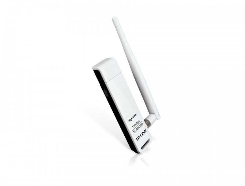 TP-Link 150Mbps High Gain Wireless USB Adapter with 2 DBI ANTENNA TL-WN722N