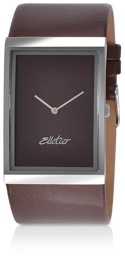 Watch for Men by ELLETIER, Leather, Analog, 17E027M110707