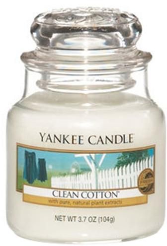 Yankee Candle Classic Clean Cotton, Small Jar