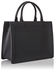 A|X Armani Exchange CC789 942894 00020 Layla Tote Bag for Women, Medium, Black