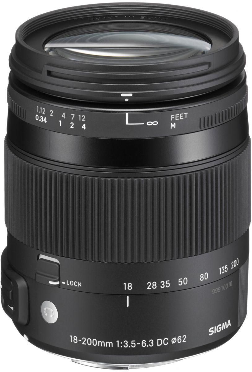 Sigma 18-200mm F3.5-6.3 DC Macro OS HSM Contemporary Lense for Nikon