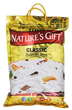 Natures Gift Classic Basmati Rice, 5Kg